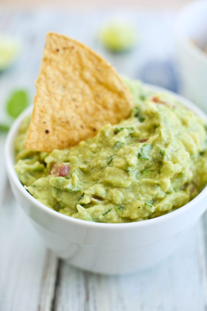 Perfect Guacamole for football game entertaining