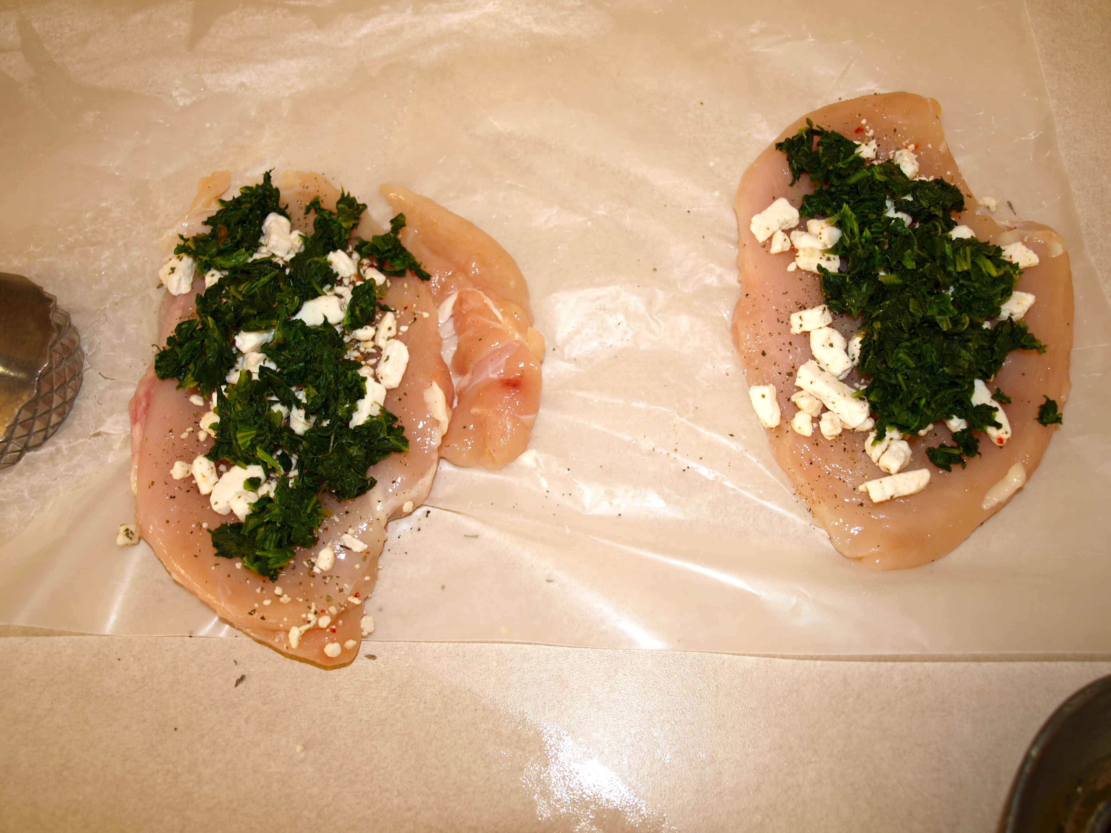 Spinach And Goat Cheese Stuffed Chicken Breasts Happy Healthy Mama