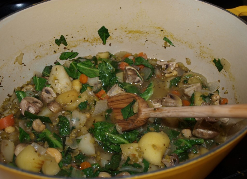 eat yo' greens soup
