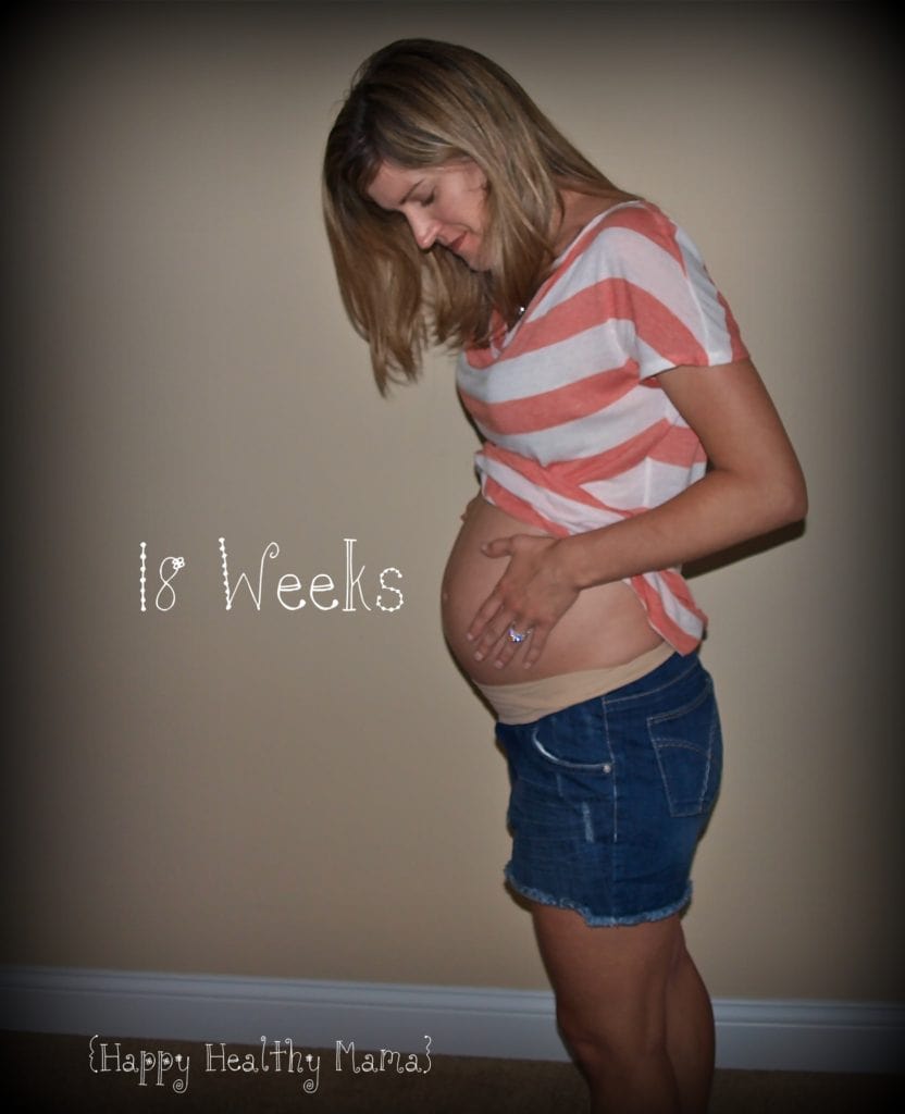 My pregnancy: 18 weeks - Happy Healthy Mama