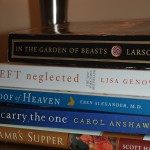 Books on my nightstand