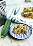 Zucchini oatmeal Snack Bars with Chocolate Chips