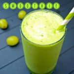 Sweet and sour green smoothie || Happy Healthy Mama