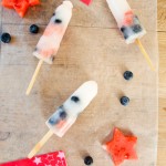 Easy Lemonade Fruit Posicles--perfect for the 4th of July or any summer day!