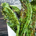 If you love roasted kale chips, grilled kale is for you! Crispy and delicious-- even my kids eat it!