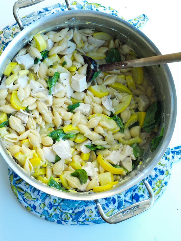 One Pot Lemon Parmesan Pasta