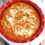 Pizza night just got a makeover! This quinoa pizza pie has the pizza flavor you love but is much healthier!