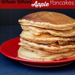 These are THE BEST whole wheat pancakes I've ever tasted! The apple flavor is incredible--you will never guess you're eating a healthy pancakes. My kids constantly ask me to make these. You need to give this recipe a try!
