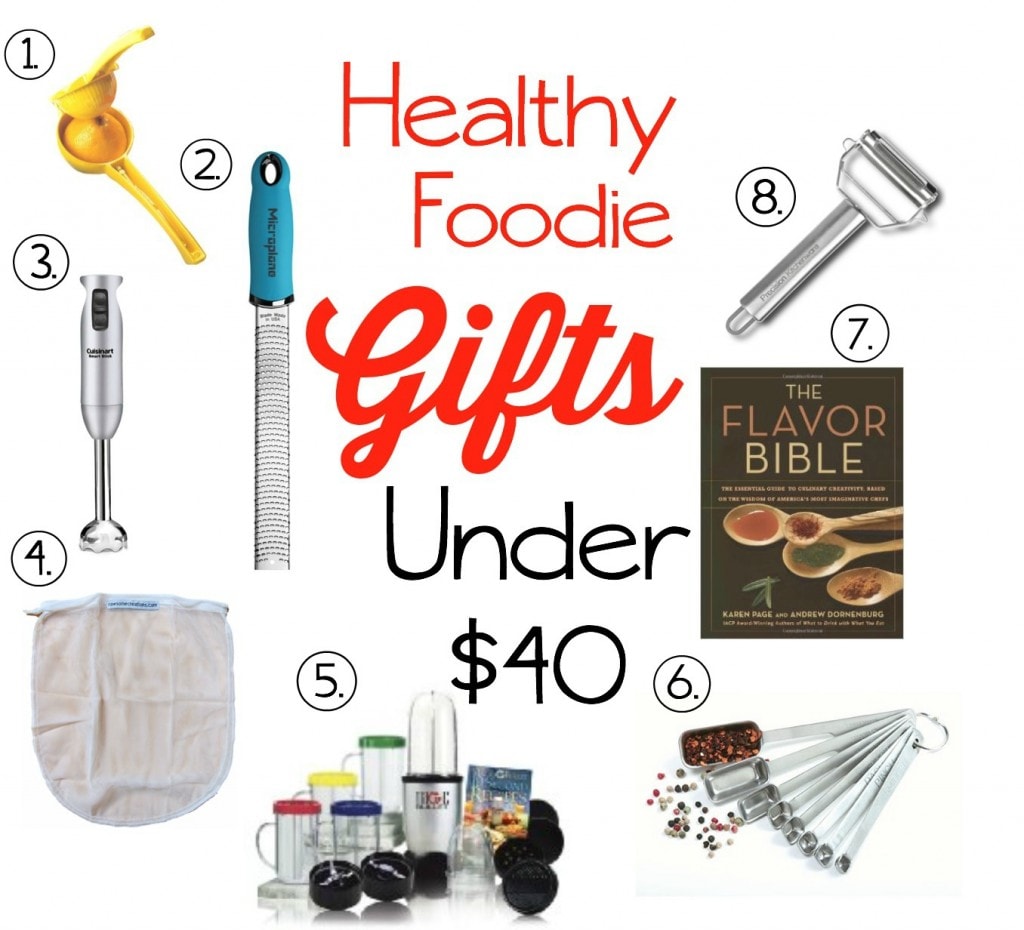 Healthy Foodie Gifts Under 40 Happy Healthy Mama