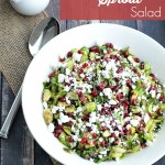 Warm Brussels Sprouts Salad with Pomegranate and Goat Cheese. Think you don't like brussels sprouts? Get ready to fall in love!
