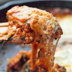 You can welcome lasagna to your weeknight dinner table with this 30 MINUTE skillet lasagna! It seriously was ready in LESS than 30 minutes, start to finish. This is a spinach version--one of the best vegetarian lasagnas I've ever tasted! Great recipe!