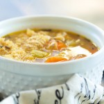 Chicken Quinoa Soup is an updated classic! All the flavor of chicken noodle soup but with healthy quinoa in place of the noodles! This is a fabulous recipe.