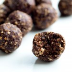 These Chocolate Bliss Balls are made with just 4 ingredients. No baking--they are ready in minutes! A great healthy snack idea.