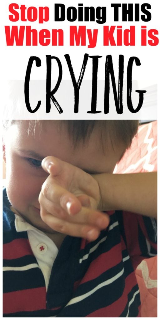 Stop Doing This When My Kid is Crying