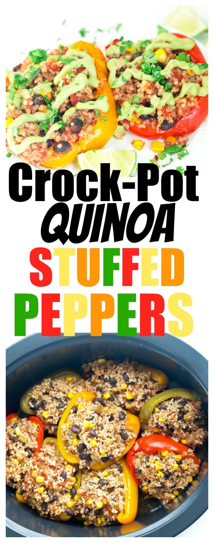 vegan | crockpot recipe | dinner | easy | healthy | quinoa | vegetarian