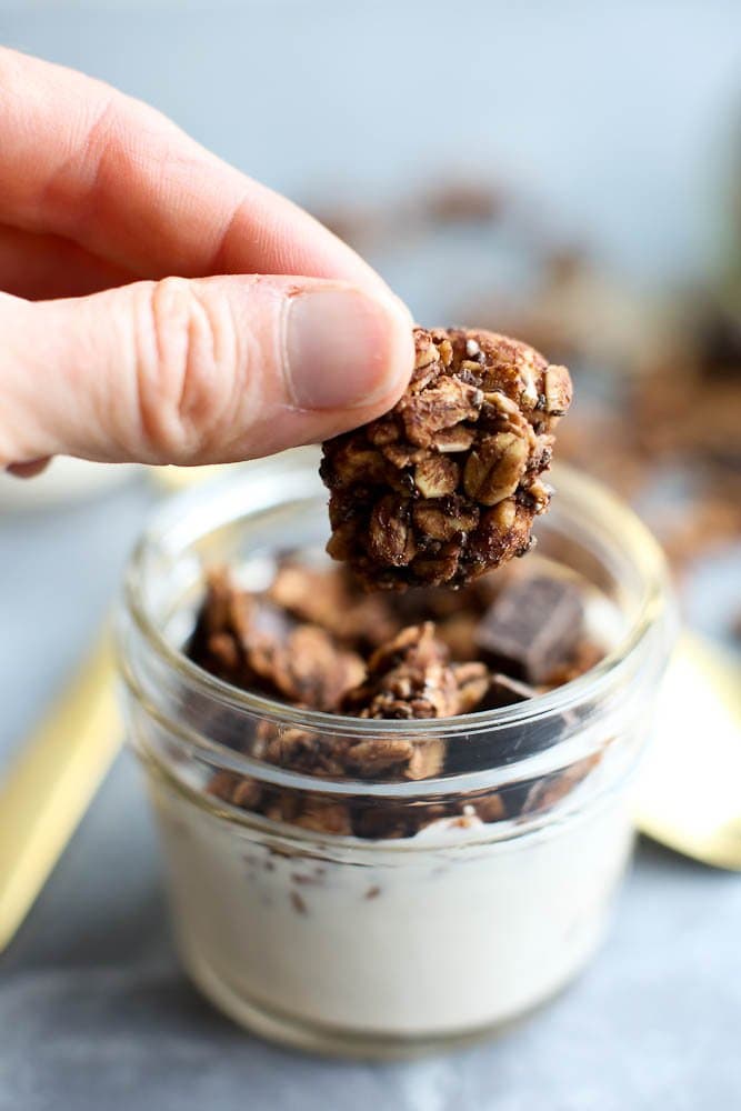 Chocolate Chia Granola 