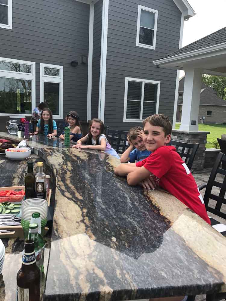 cousins outside