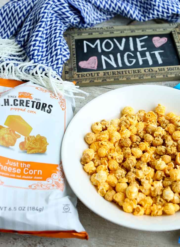 Movie Night with G.H. Cretors popcorn
