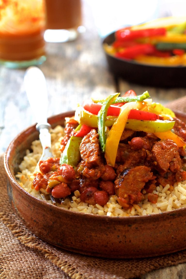 Bell Pepper Recipes: Red beans and rice