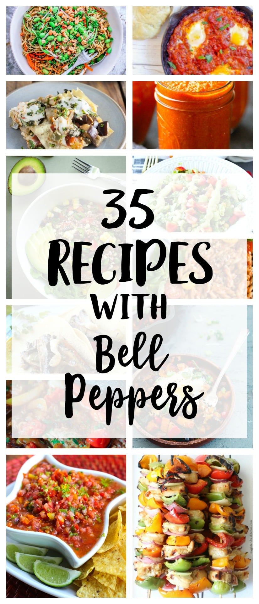 Bell Peppers Recipes | easy | healthy | vegan | gluten-free | summer | garden | farmer's market