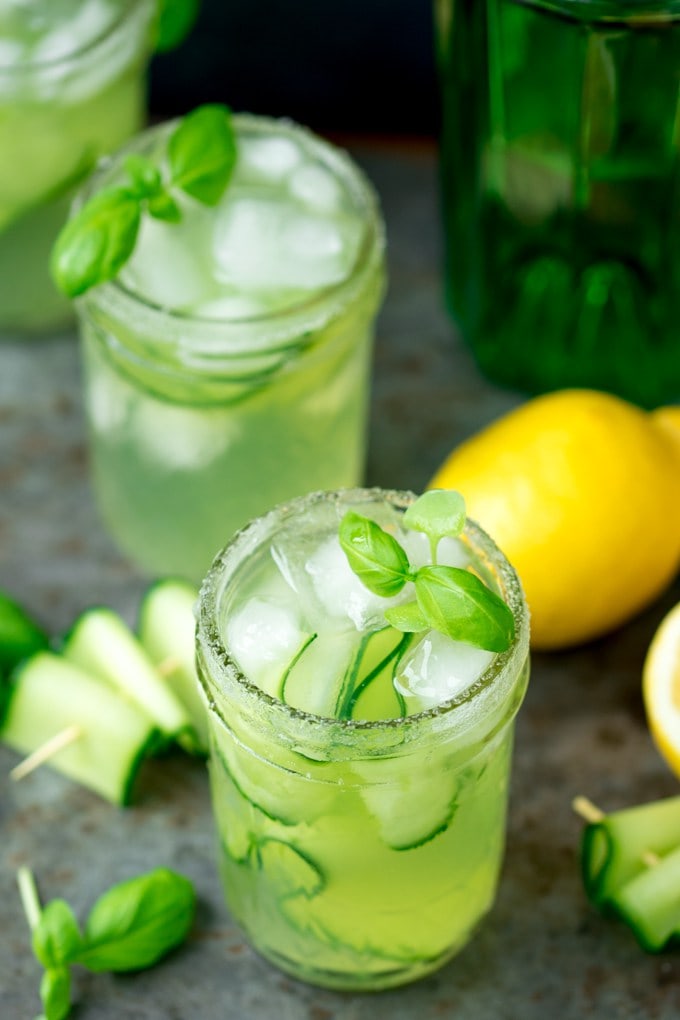 Creative Recipes Using Basil-Gin and Cucumber Smash