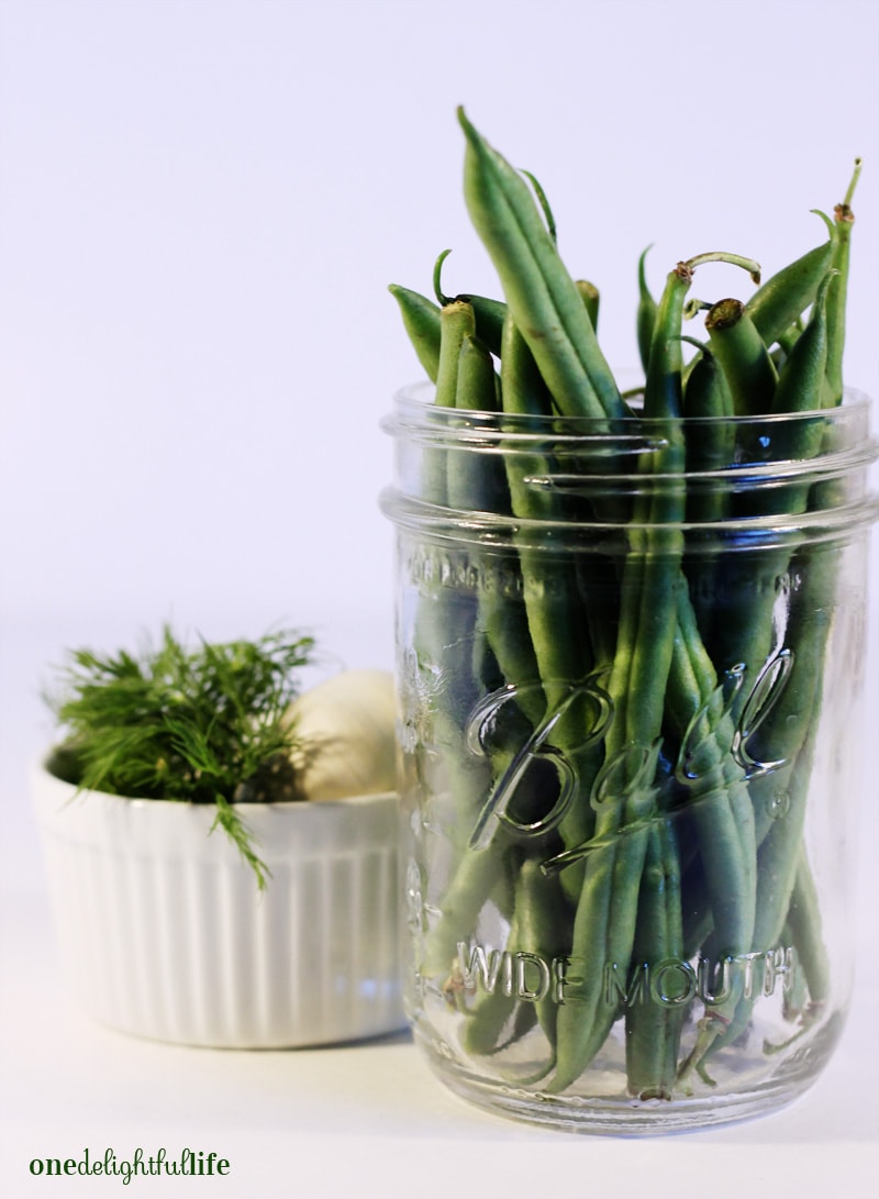 Green Bean Recipes --overnight pickled green beans