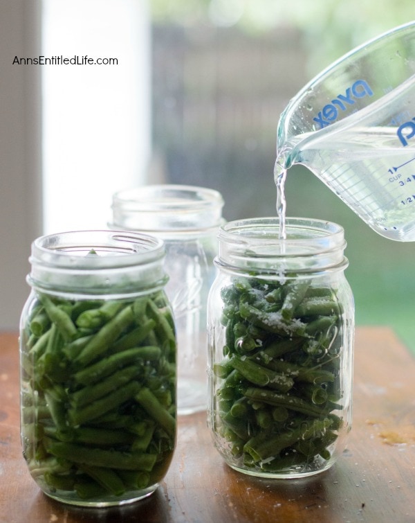 Green Bean Recipes -how to can green beans