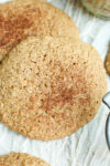 one large Low Carb Flaxseed Cinnamon Breakfast Cookies
