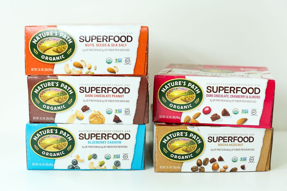 Nature's Path Superfood Bars boxes giveaway