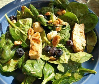 Blueberries for dinner