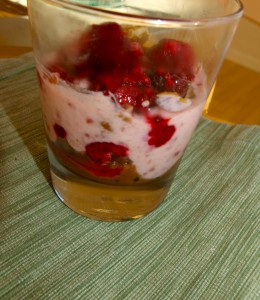 Chocolate Raspberry Parfait