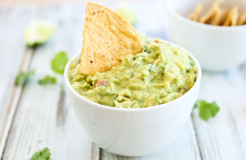 Perfect Guacamole for football game entertaining