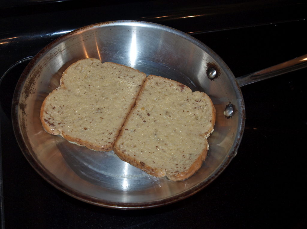 Toddler Eats Peanut Butter and Jelly French Toast Happy Healthy Mama