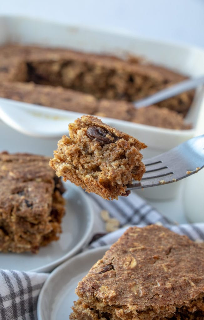 APPLE PEAR SNACK CAKE recipe with a bite