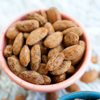Cocoa Dusted Almonds how to make recipe