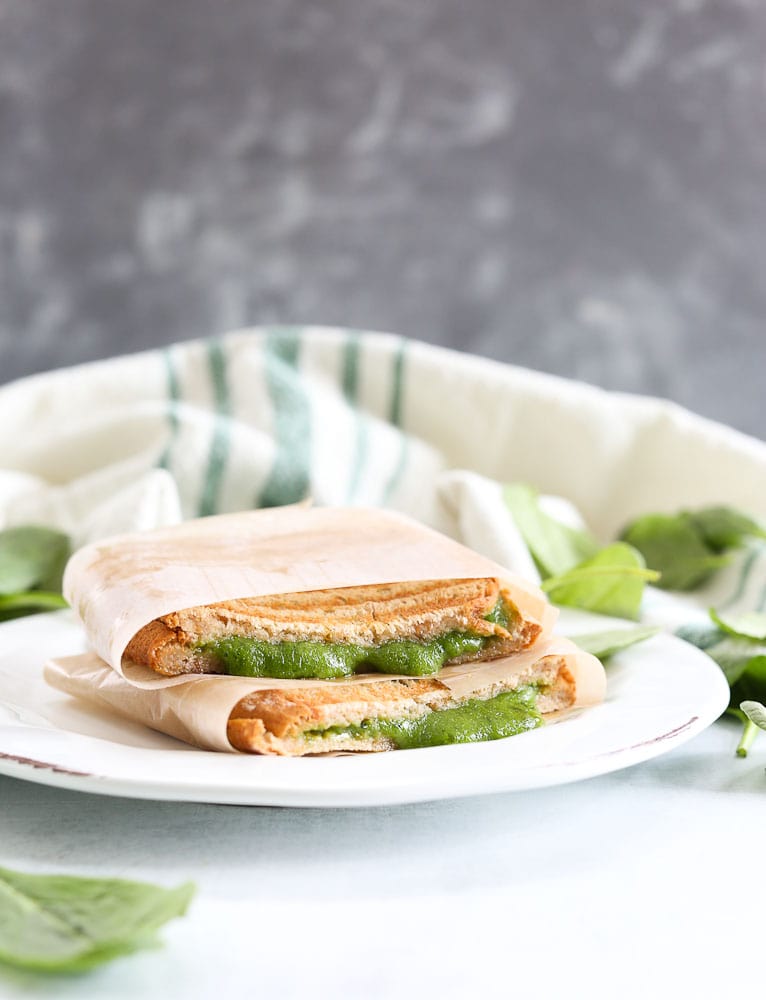 Green Grilled Cheese Recipe 