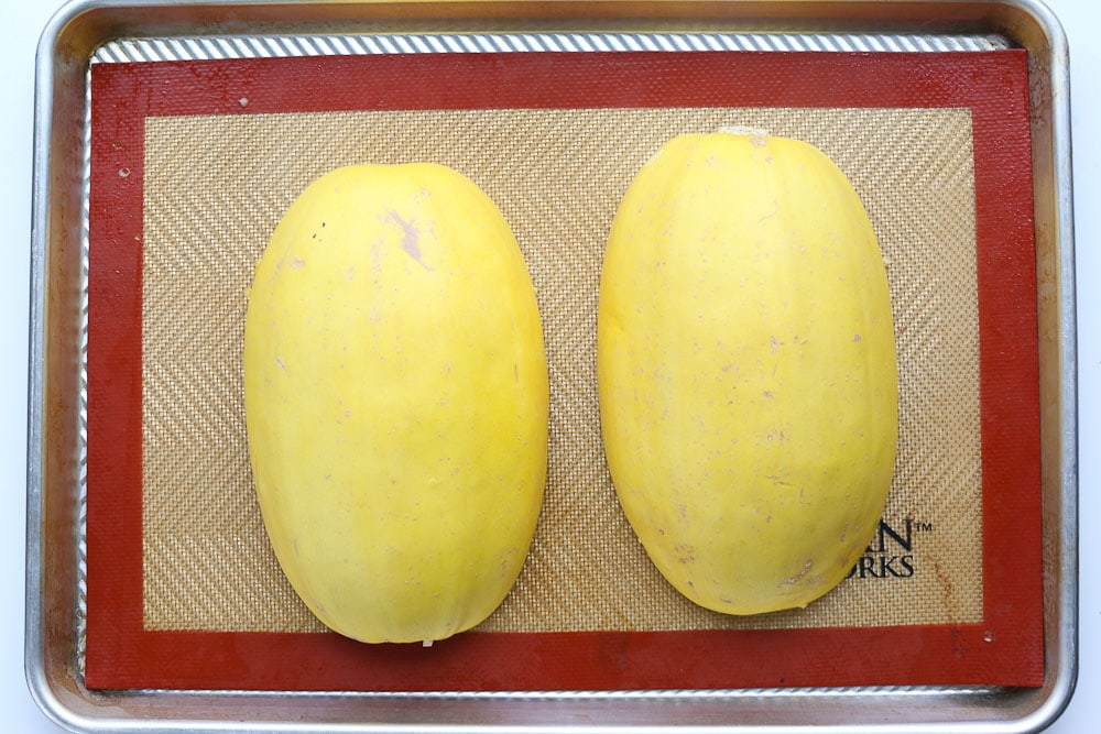 How To Cook Spaghetti Squash in the oven instructions