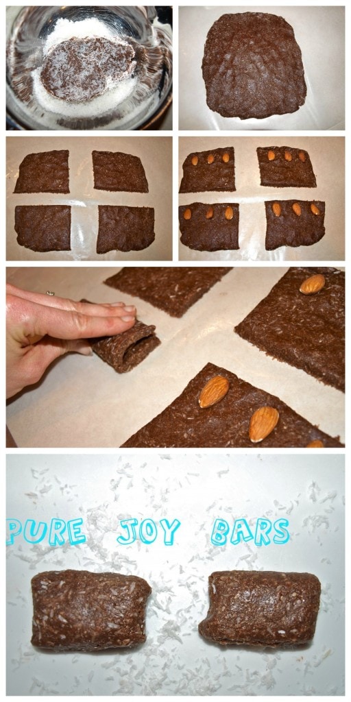 Make your own healthy Almond Joy Bars at home! This is a great clean-eating, quick and easy recipe!