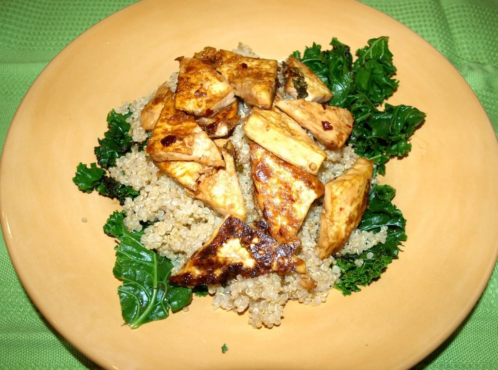 sweet chili lime tofu