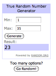 Winner of 1st copy of VHC