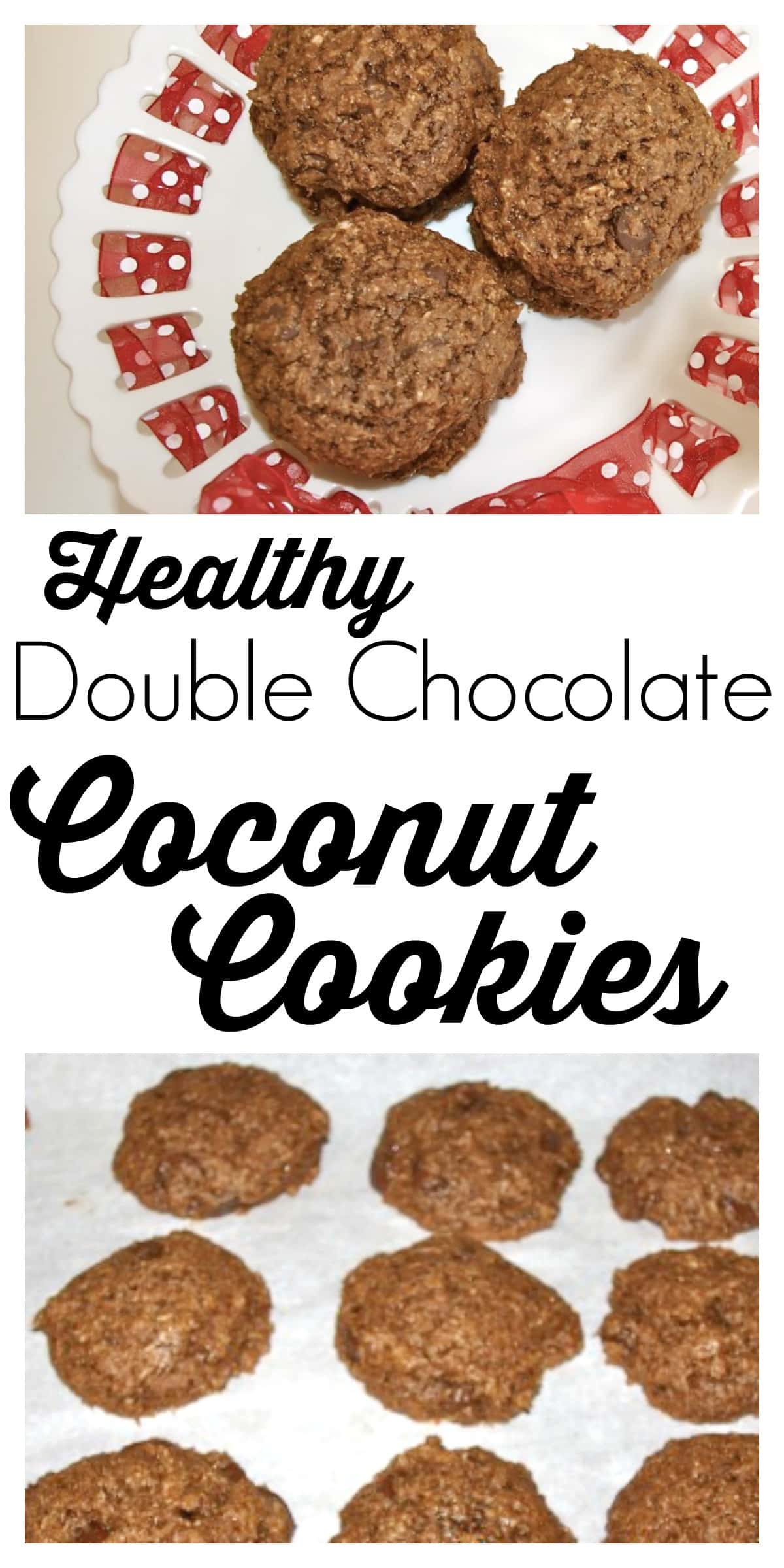 Chocolate Chocolate Chip Coconut Cookies Happy Healthy Mama