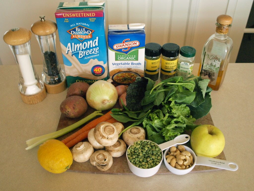 Eat Yo' Greens Soup Ingredients