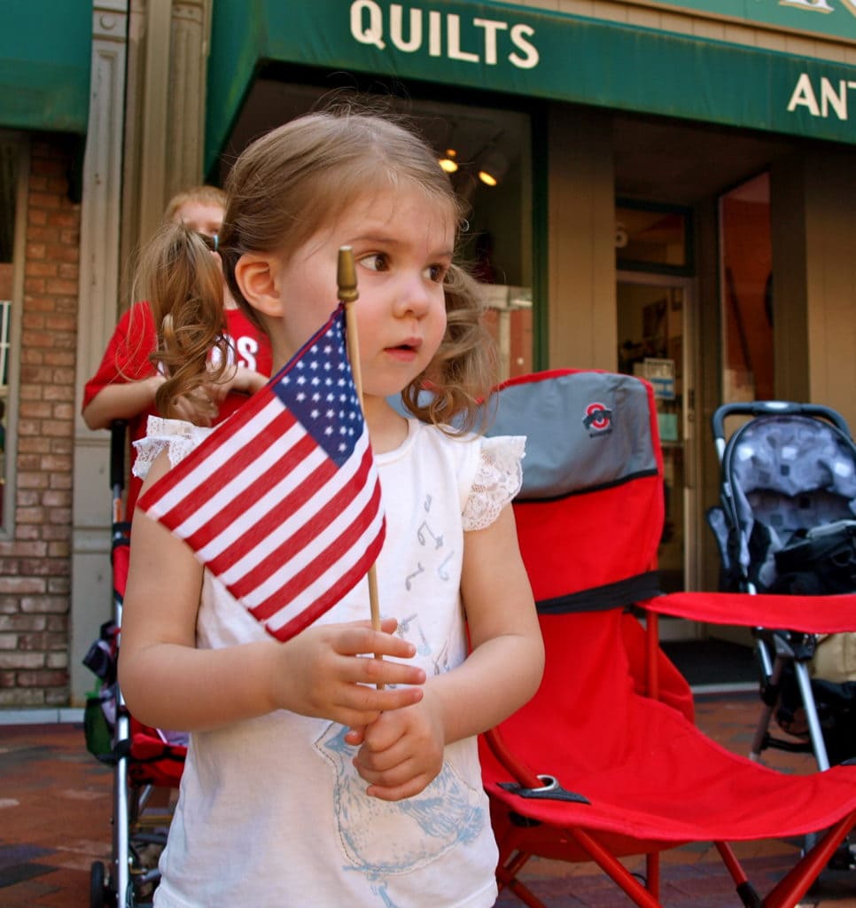 Meghan at the parade