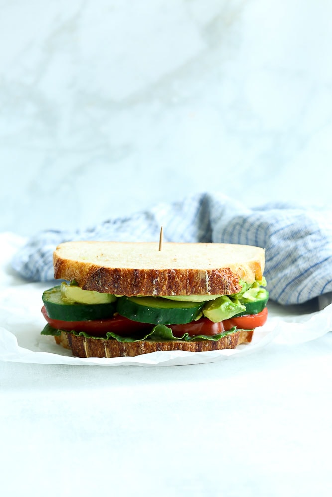 The Best Veggie Sandwich 