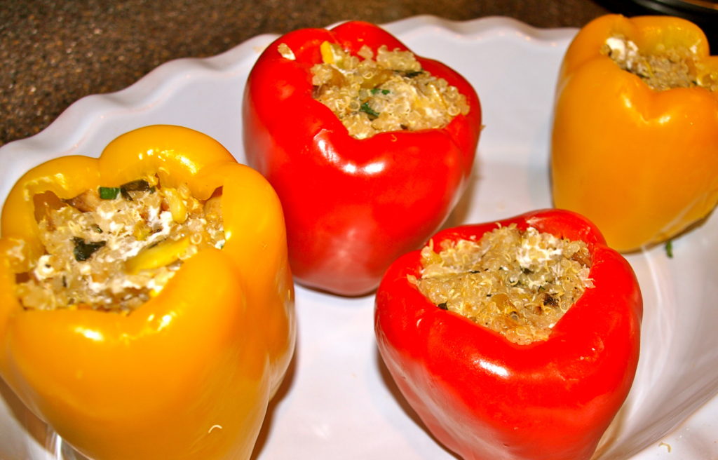 vegetarian stuffed peppers