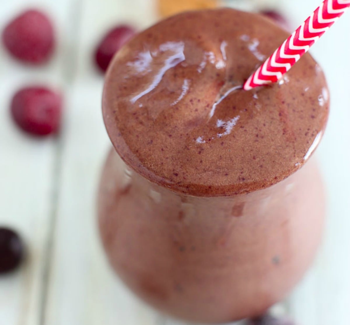 Chocolate Covered Cherry Shake