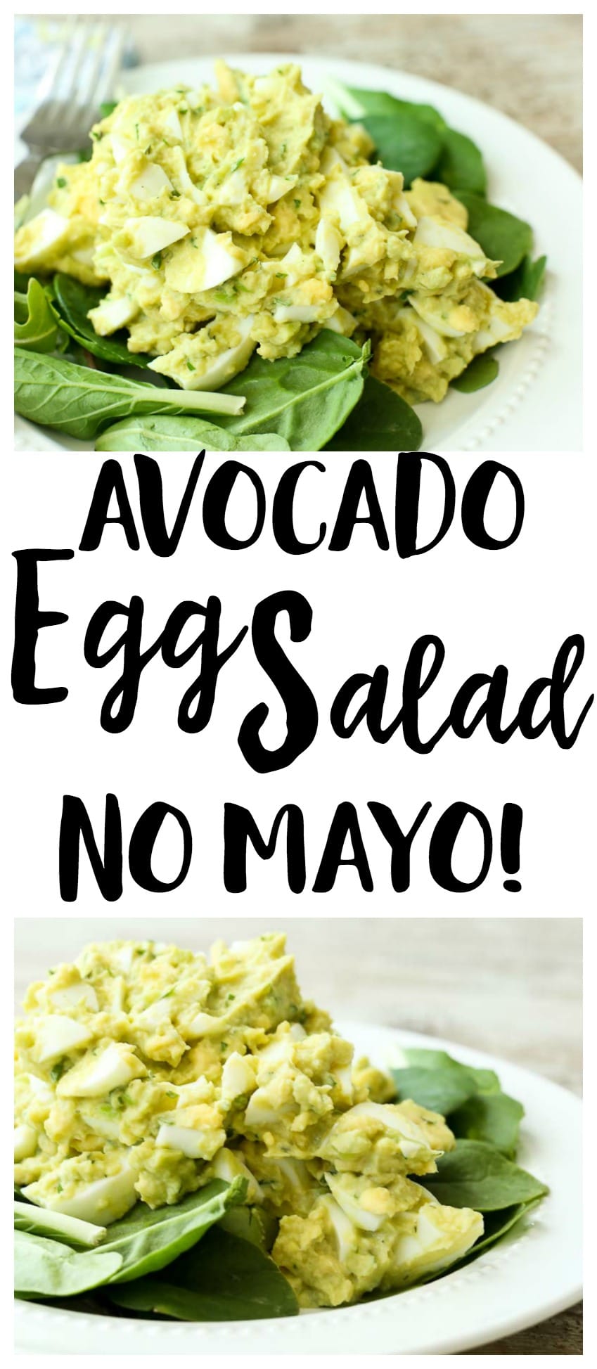 Avocado Egg Salad (No Mayo) - Happy Healthy Mama