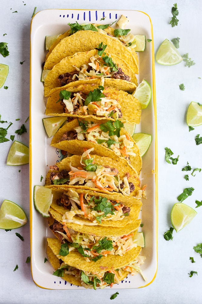 Smoky Black Bean Tacos Recipe