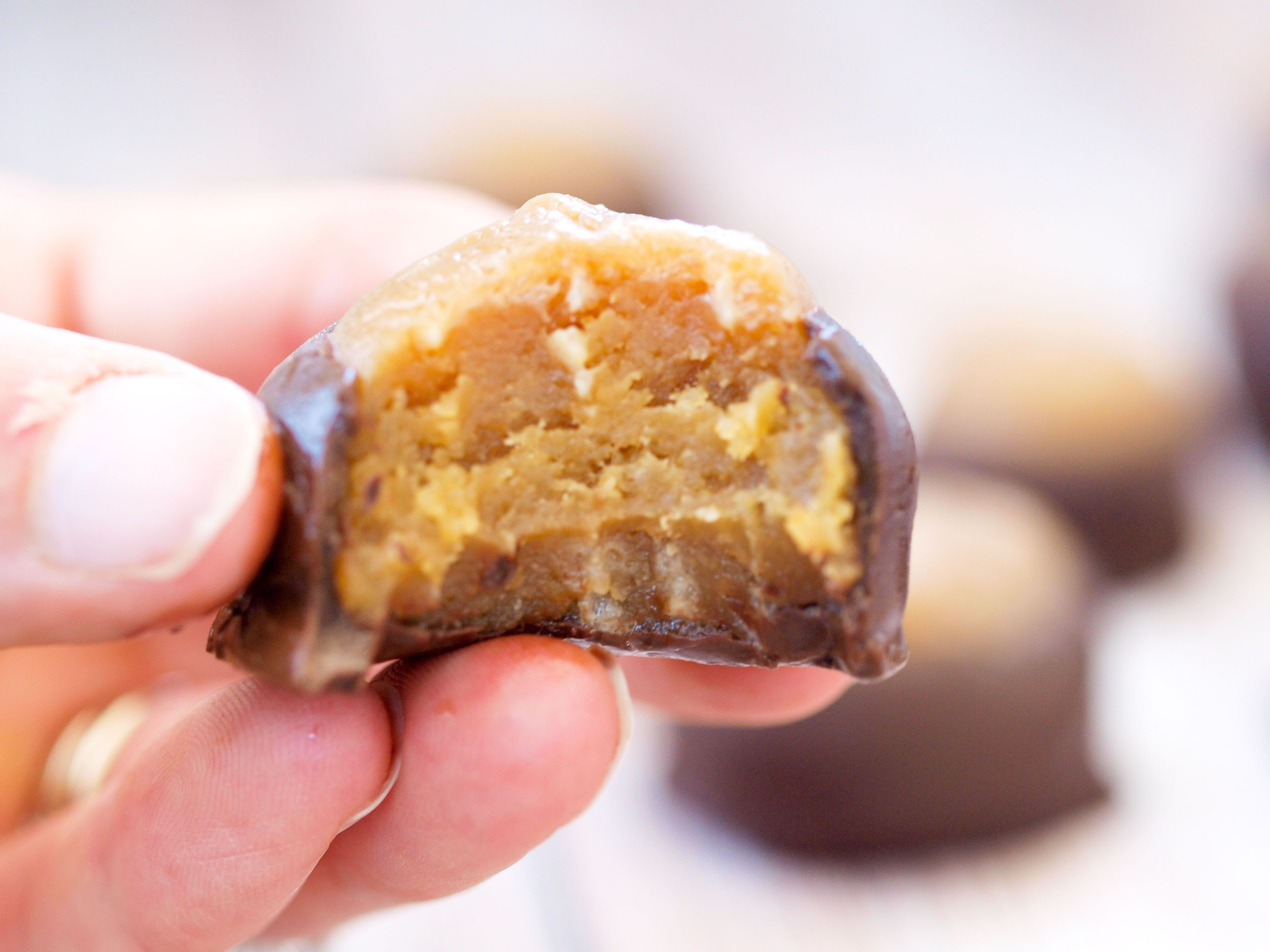 Skinny buckeyes recipe