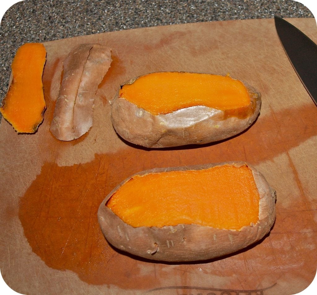 twice baked sweet potatoes instructions